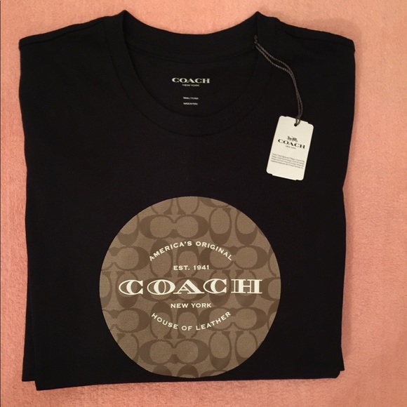 Coach Shirts Coach Signature T Shirt Poshmark